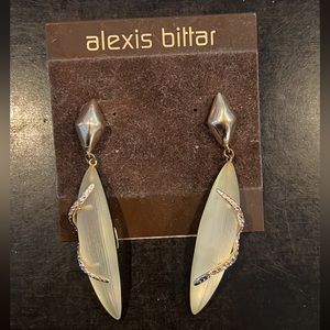 Alexis Bittar crystal wrapped earrings